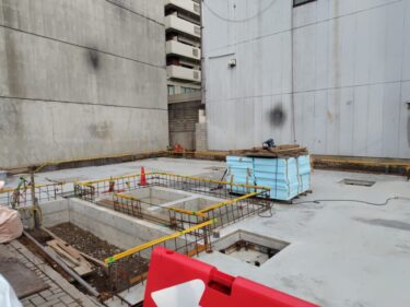 基礎工事はほぼ完了・・・栄ミナミ商業施設「【仮称】A＊G SAKAEⅡプロジェクト建設工事」2025年11月