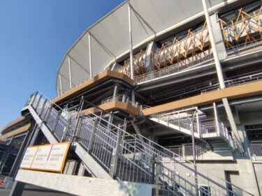 本体工事は仕上げ・・・新「パロマ瑞穂スタジアム」建設工事 2025年12月