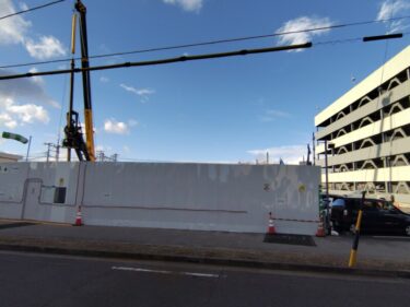 ついに工事が本格開始・・・「【仮称】ささしまライブマンション　新築工事」2026年１月