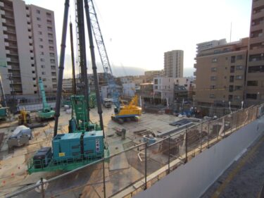 いよいよ地上部分の工事へ・・・新「千種区役所」建設状況   2026年2月