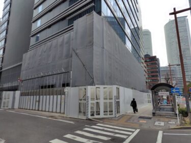 タワークレーンも”お役御免”・・・「明治生命名古屋駅前ビル」建設工事　2026年3月