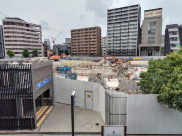 まだまだ続く既存施設の撤去・・・旧”千種ビル群”解体工事 2026年6月